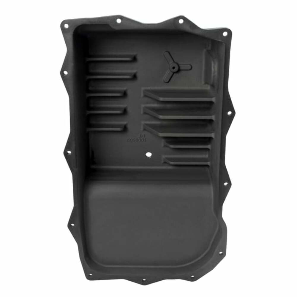 Fits 2013-2023 Ram 1500 Trucks Hi-Tek Deep Transmission Pan - Black-71395