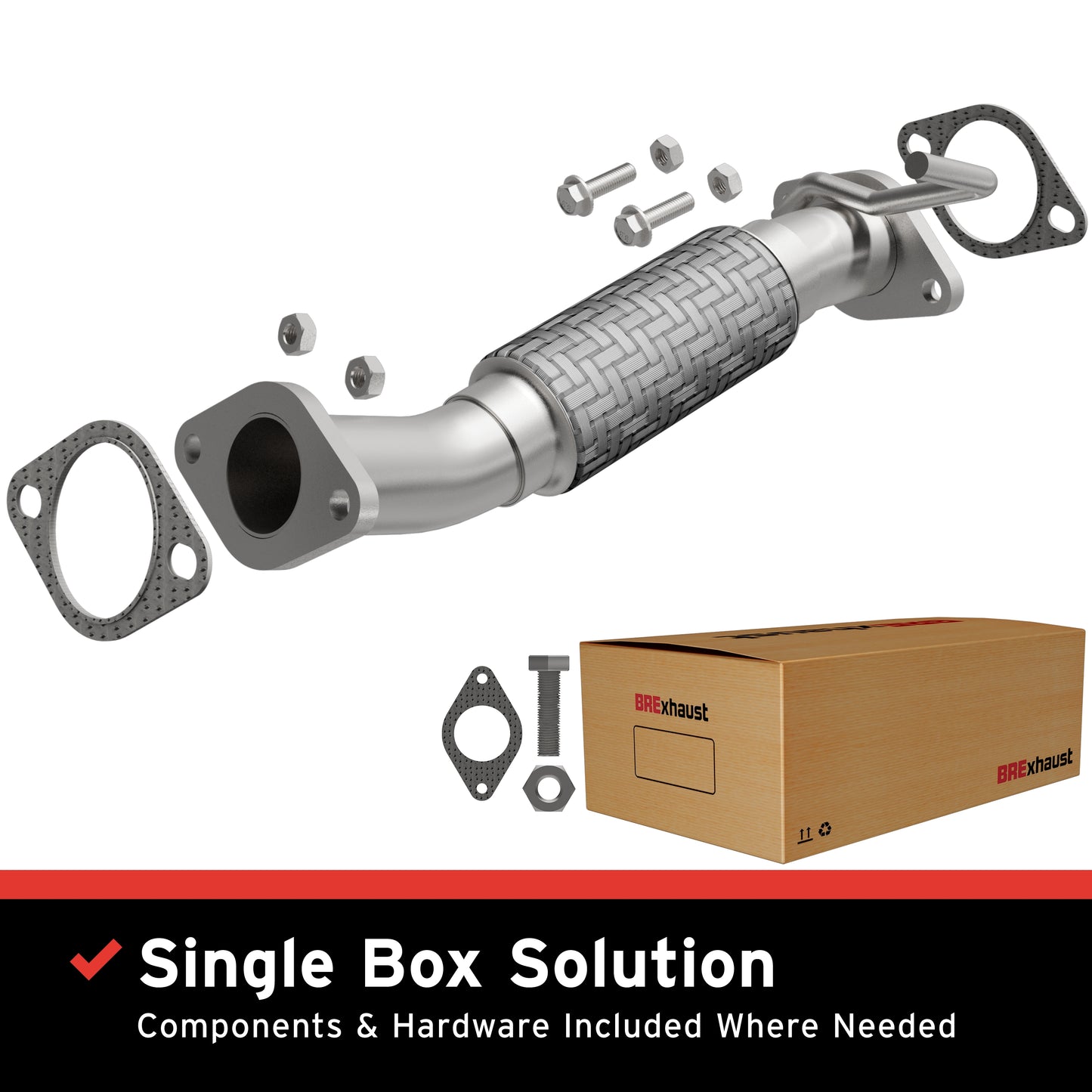 2013-2016 Hyundai Santa Fe Sport Direct-Fit Front Pipe Kit 107-0292