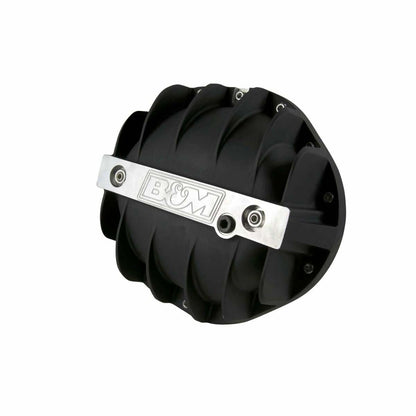 B&M Hi-Tek Aluminum Differential Cover for GM 9.5-inch 14-bolt - Black - 71505
