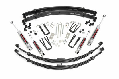 Fits Toyota Truck 4WD (1984-1985) 3 Inch Lift Kit; Rear Springs; 71530