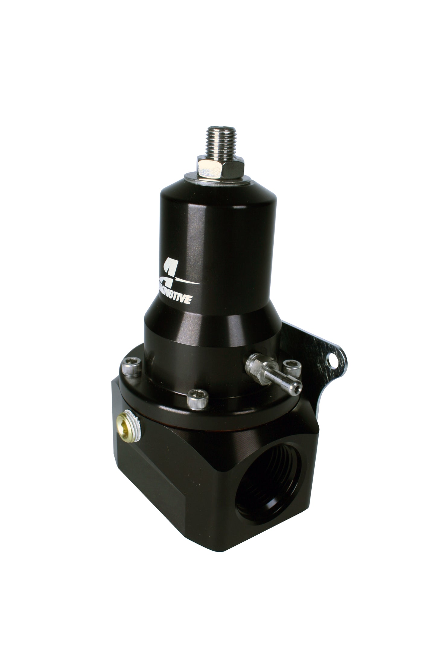 Fuel Pressure Regulator Adjustable Fuel Pressure Universal Fit Aeromotive 13137-BGPL
