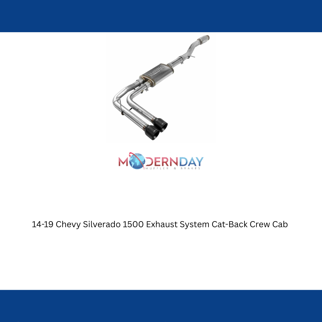 2014-2019 Chevy Silverado 1500 Cat-Back Exhaust System Crew Cab 717787