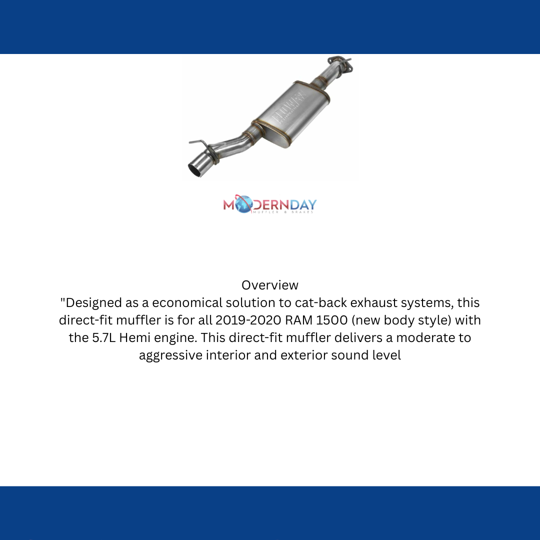 2019-2020 Dodge RAM 1500 Direct Fit Muffler Flowmaster FlowFX 717847