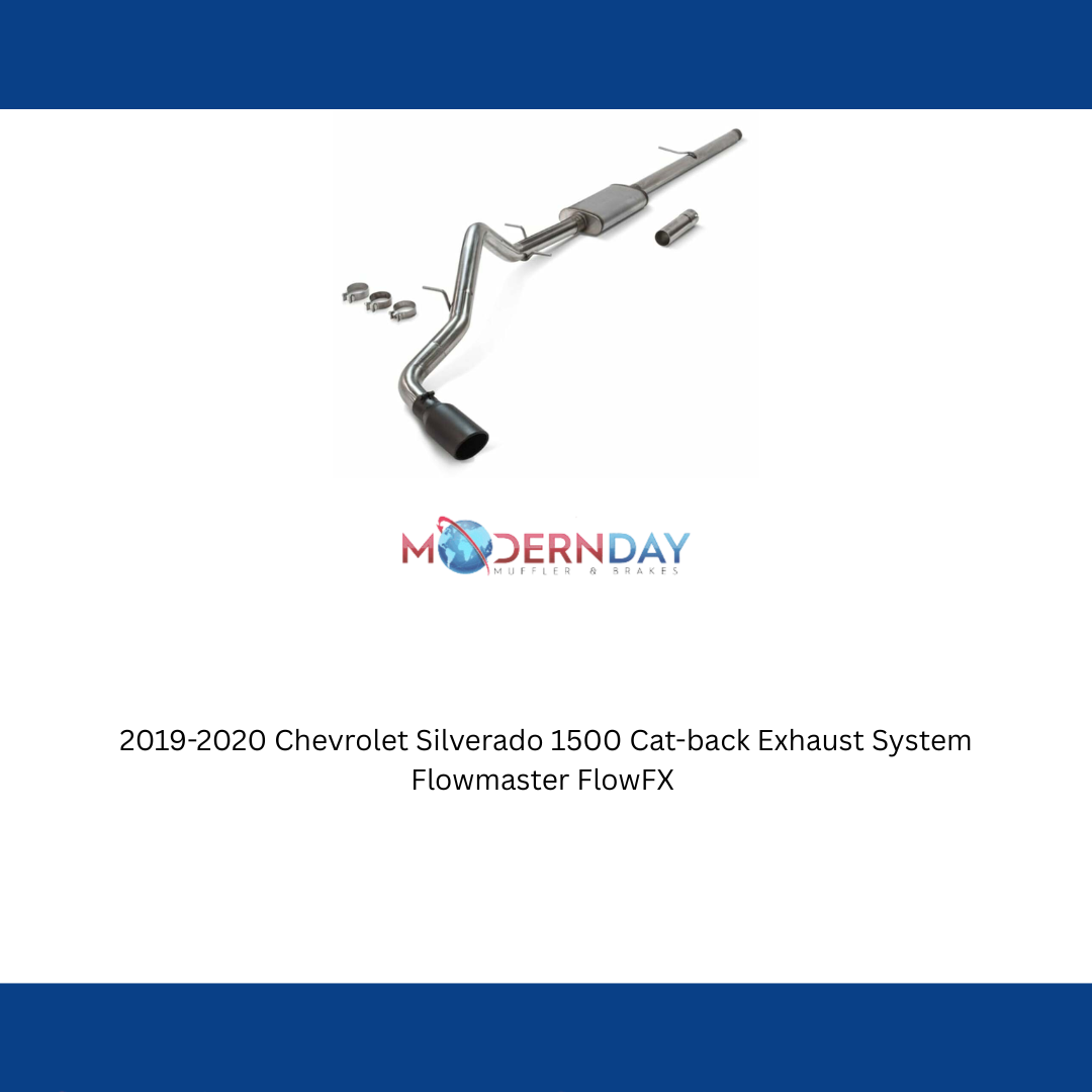 2019-2020 Chevrolet Silverado 1500 Cat-back Exhaust System Flowmaster FlowFX 717