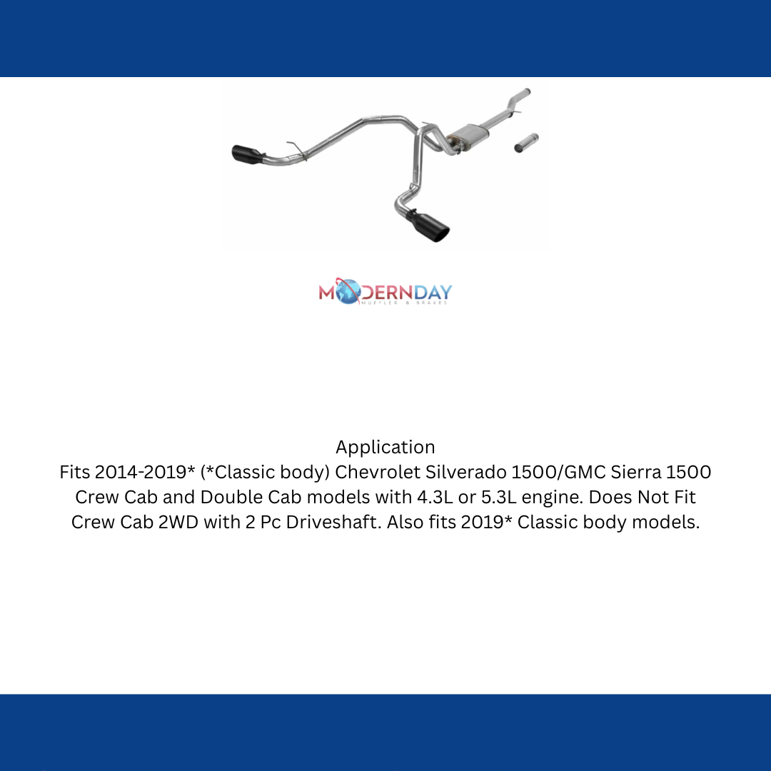 2014-2019 Chevrolet Silverado 1500 Cat-Back Exhaust System Flowmaster FlowFX 717869