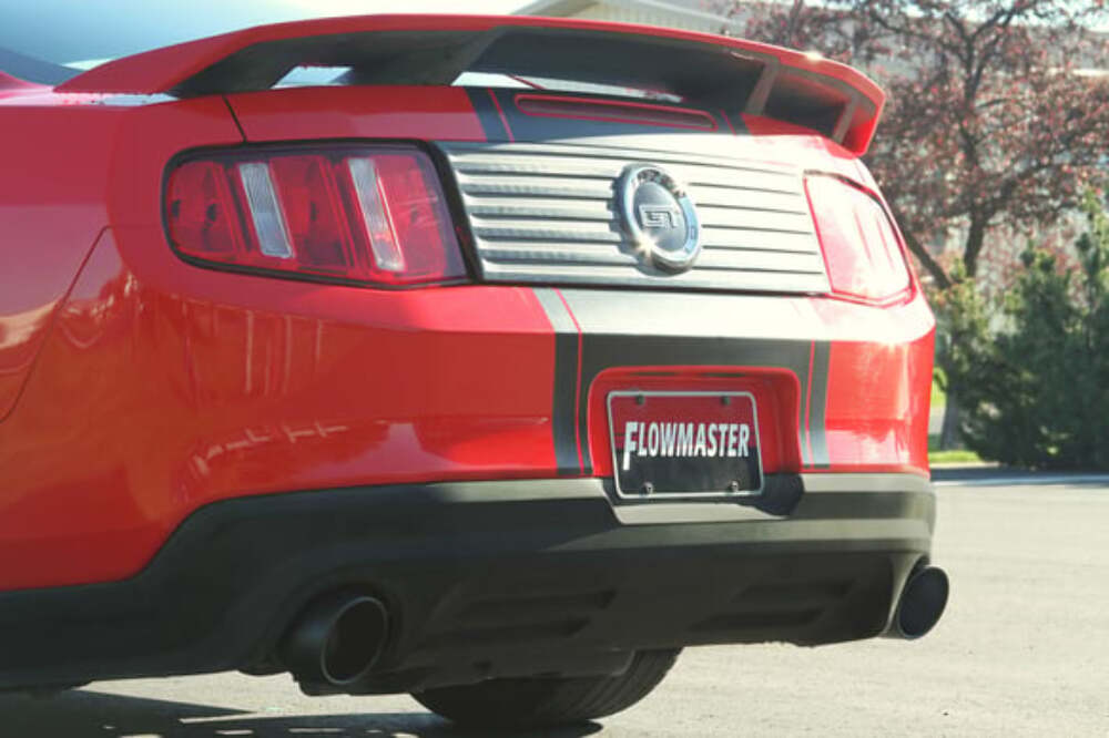 Fits 2012 Ford Mustang; Flowmaster Axle-Back Exhaust System - 717879