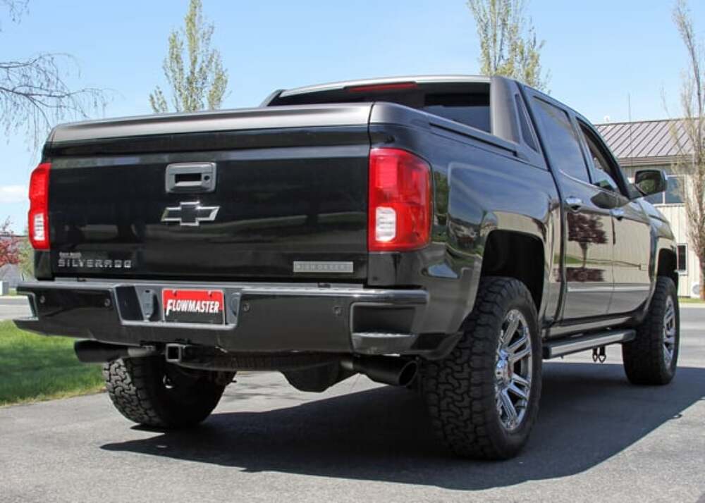 Fits 2014-2018 Chevrolet Silverado 1500; Cat-Back Exhaust System - 717988