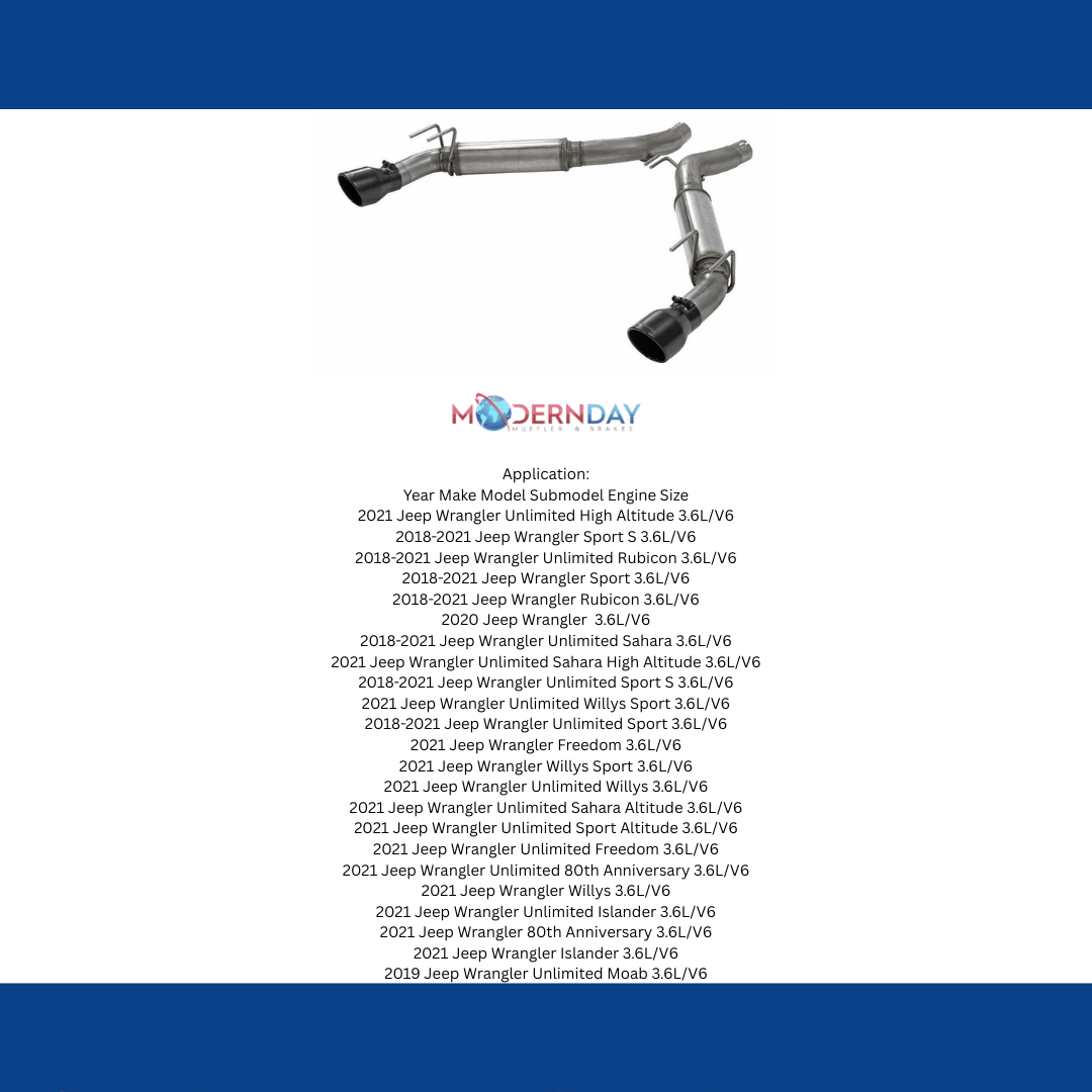 Fits Chevy Camaro 2010-2015 Axle Back Exhaust System FlowFX 6.2L 3.0 717991