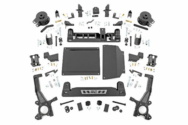 Fits Toyota Tundra 2WD/4WD (2022-2024) 6 Inch Lift Kit; OE Air Ride; 71800