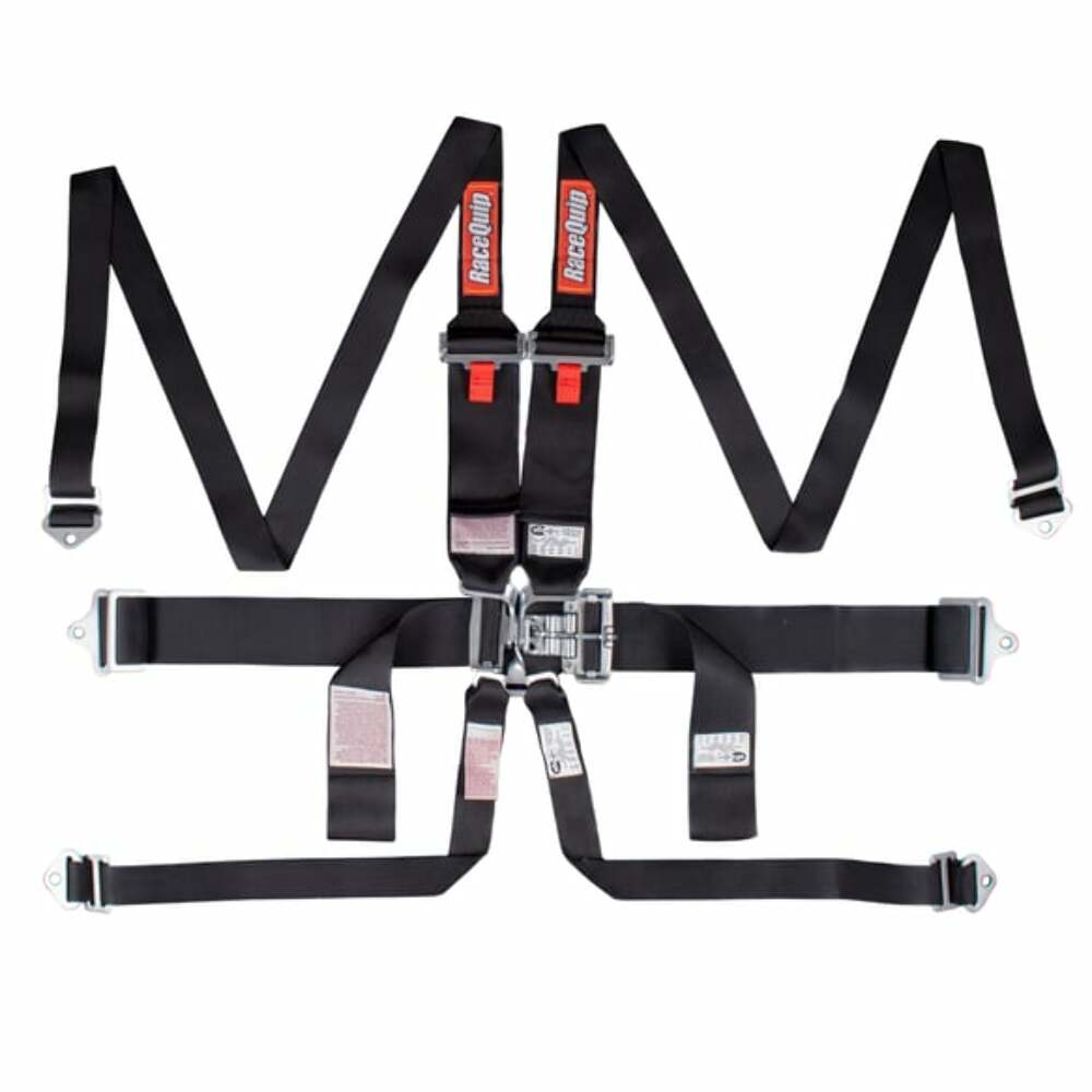 L & L 6Pt Hnr Seat Belt Black - 718008RQP