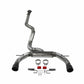 Fits Ford Bronco 2021-2022 Exhaust Pipe System 2.3L,2.7L Dual Exit 718122