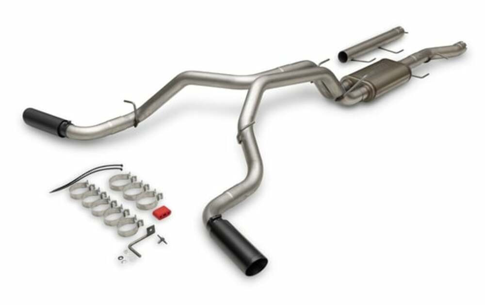 Fits 2014-2023 RAM 2500/3500 6.4L HEMI, Dual Rear Exit, Exhaust System - 718130
