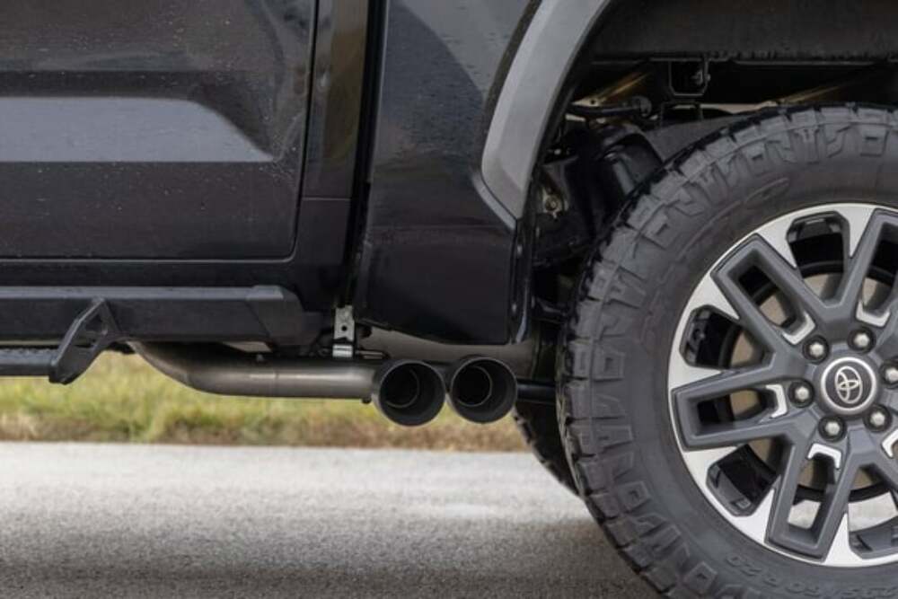 Fits 2022-2023 Toyota Tundra 3.5L, Dual Same Side Exit S/S Exhaust System-718143