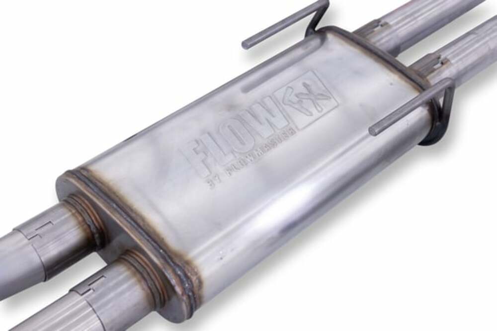 Fits 2022-2023 Toyota Tundra 3.5L, Dual Same Side Exit S/S Exhaust System-718143