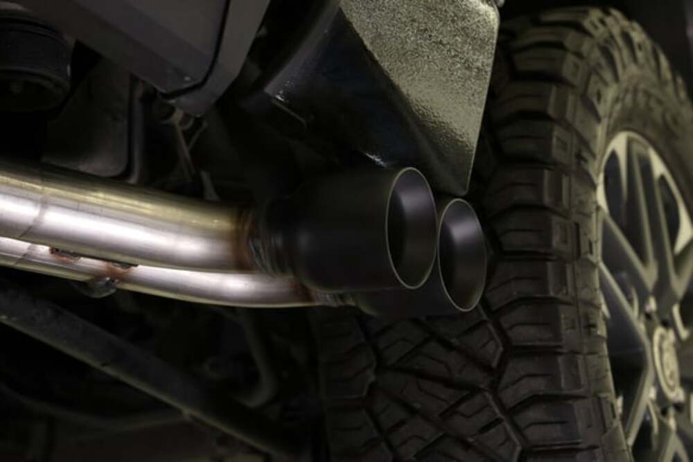 Fits 2022-2023 Toyota Tundra 3.5L, Dual Same Side Exit S/S Exhaust System-718143