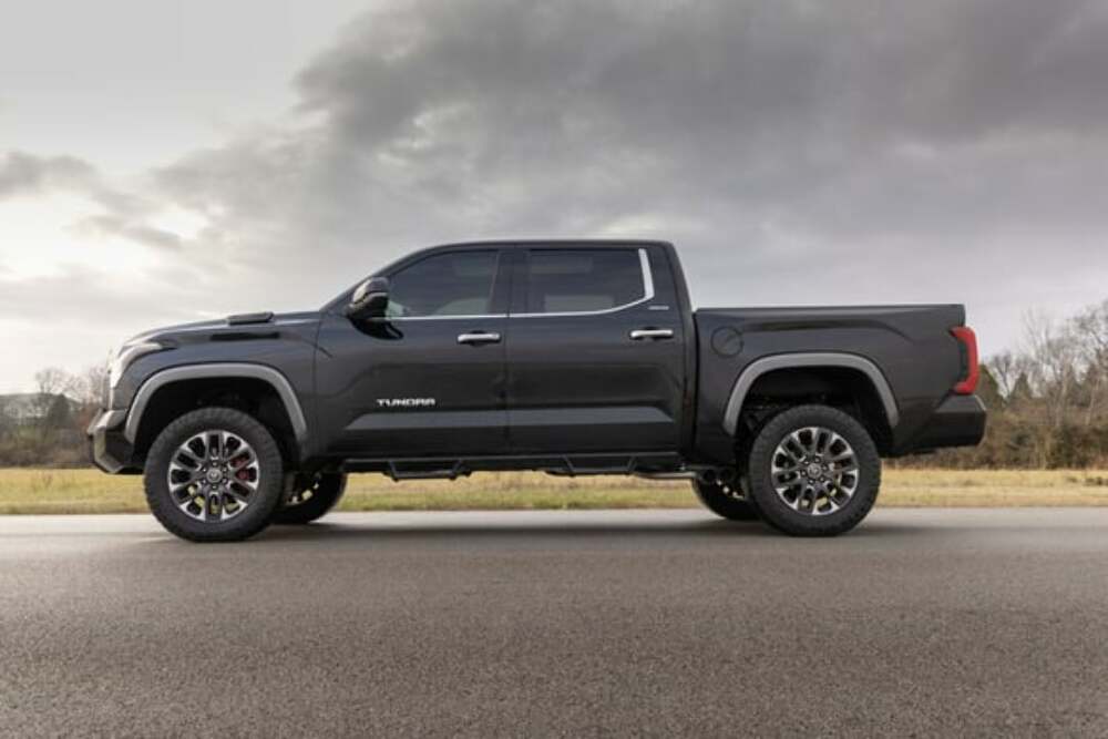Fits 2022-2023 Toyota Tundra 3.5L, Dual Same Side Exit S/S Exhaust System-718143
