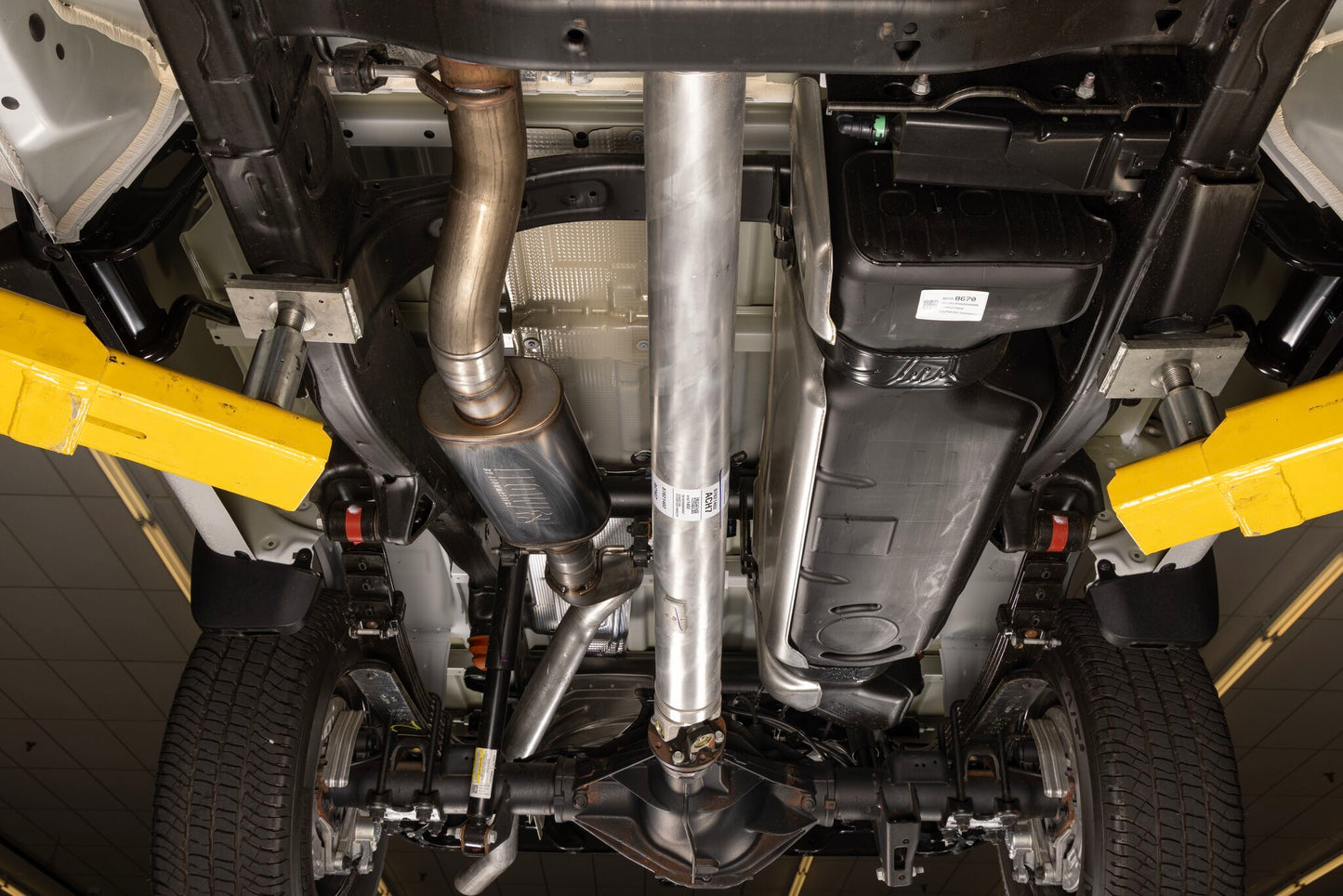 Fits 20-26 GM 2500HD/3500HD 6.6L Gas Eng FFX Direct Fit Muffler Exhaust System,