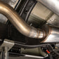 Fits 20-26 GM 2500HD/3500HD 6.6L Gas Eng FFX Direct Fit Muffler Exhaust System,