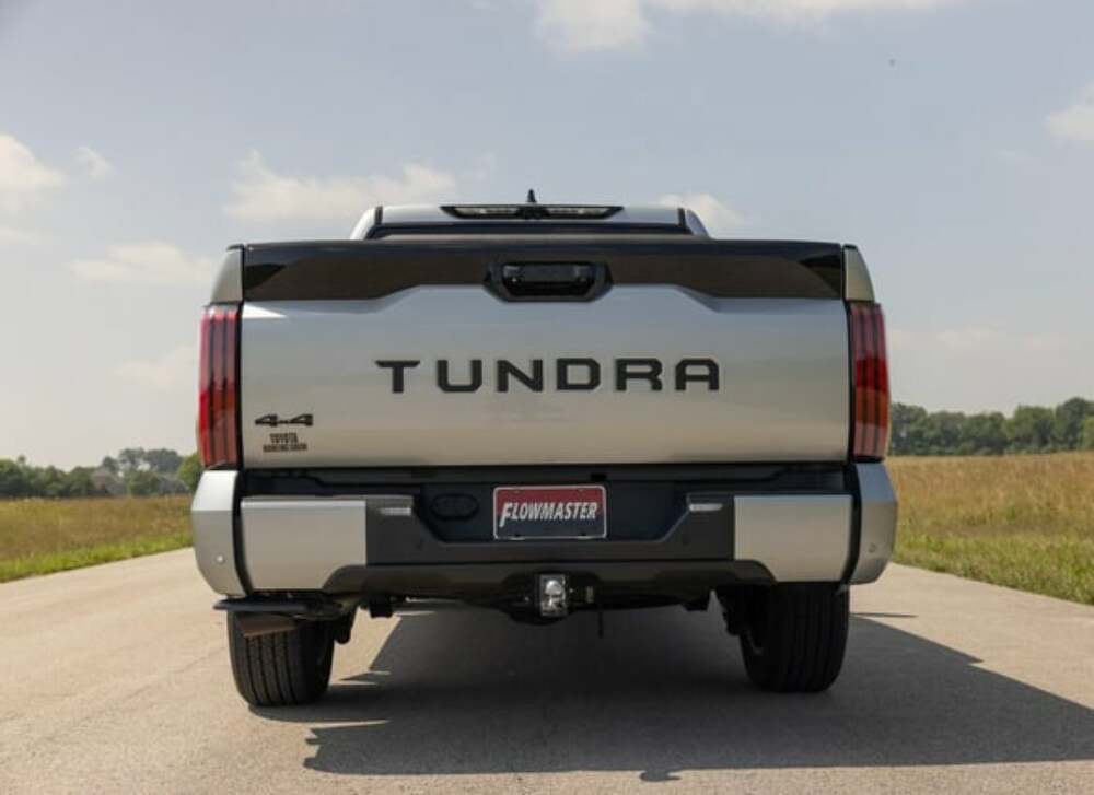 Fits 2022-2024 Toyota Tundra; Flowmaster Cat-Back Exhaust System - 718156