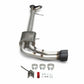 Fits 1996-1999 GM 1500 w/5.7L, Cat-Back, dual out same side exit, exhaust 718188