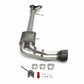 Fits 1996-1999 GM 1500 w/5.7L, Cat-Back, dual out same side exit, exhaust 718188