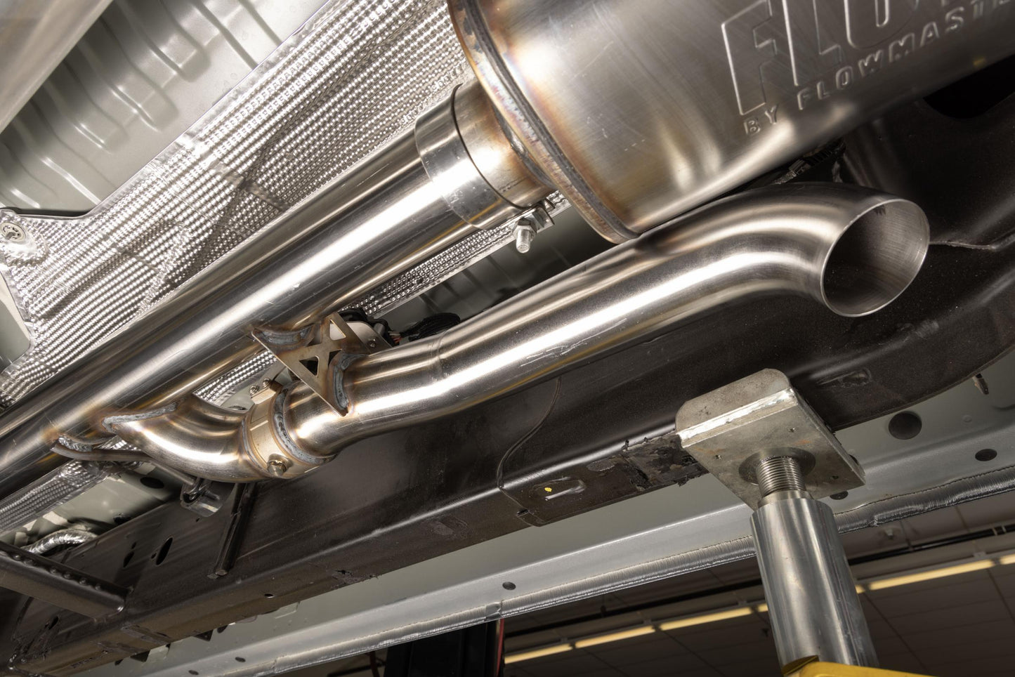 Fits 2024-2026 GM 1500 6.2-Liter, Flow FX Cat-Back exhaust system, w/ active