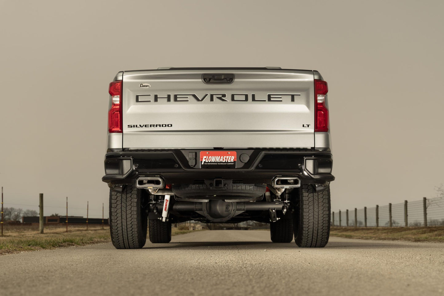 Fits 2024-2026 GM 1500 6.2-Liter, Flow FX Cat-Back exhaust system, w/ active