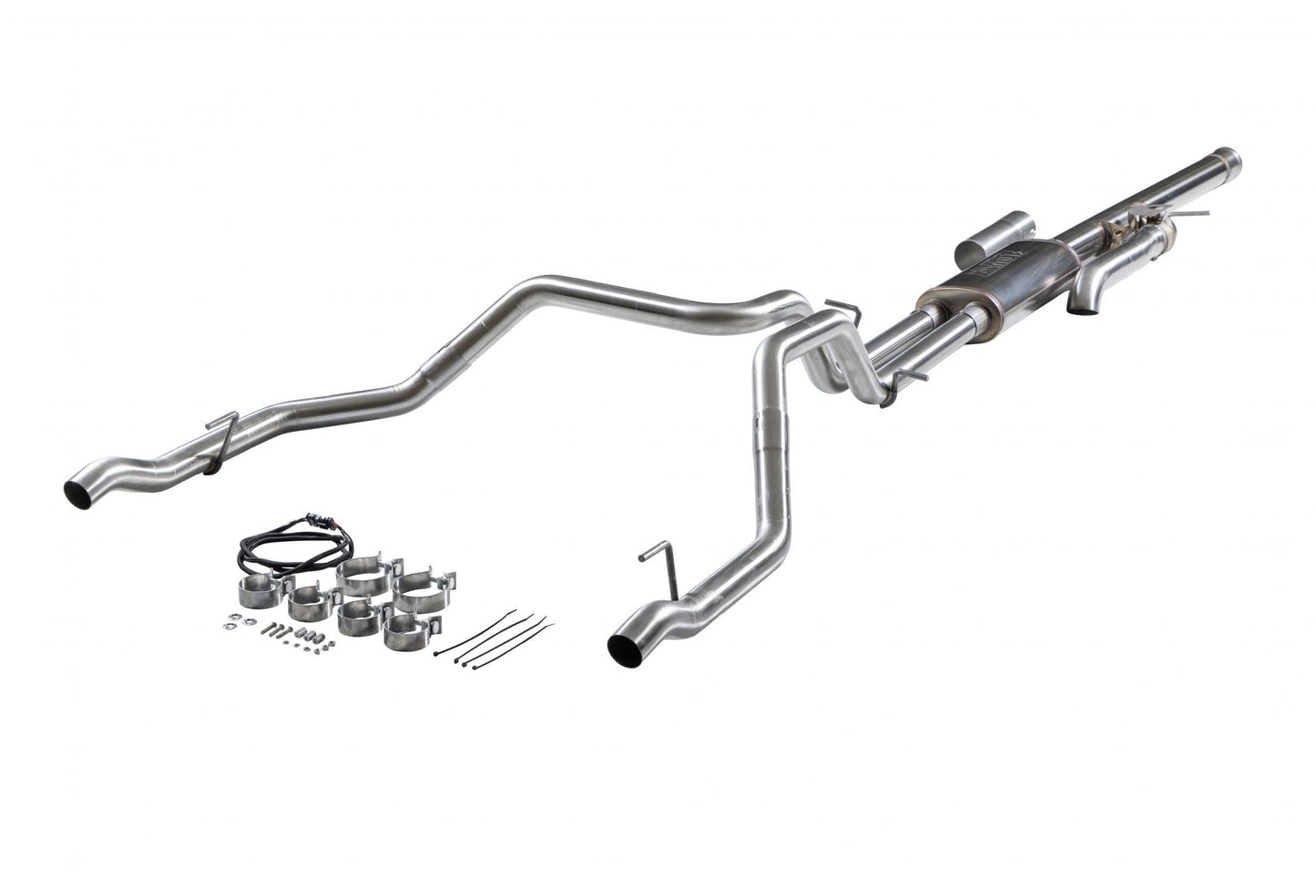 Fits 2024-2026 GM 1500 6.2-Liter, Flow FX Cat-Back exhaust system, w/ active