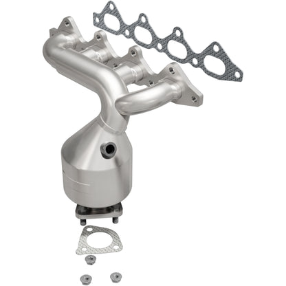 Catalytic Converter with Integrated Exhaust Manifold for HM Grade Federal / EPA Compliant Direct-Fit Manifold Catalytic