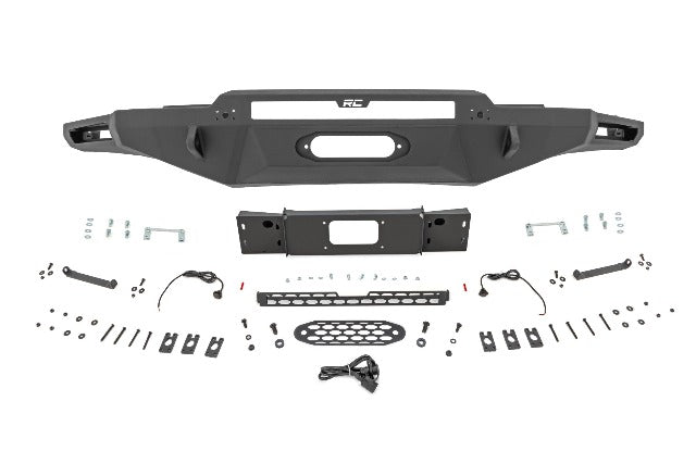 Fits Toyota Tundra 2WD/4WD (2022-2024) Hybrid Front Bumper; 72005