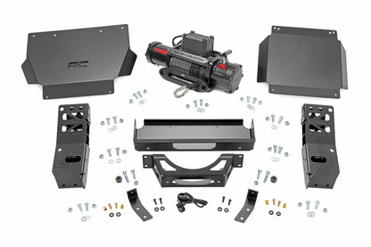 Fits Toyota Tacoma 2WD/4WD (2024) Hidden Winch Mount; 9500S; 72012