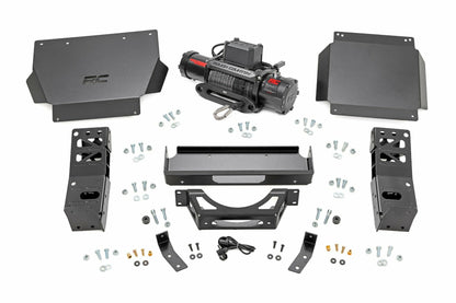 Fits Toyota Tacoma 2WD/4WD (2024) Hidden Winch Mount; 12000S; 72013