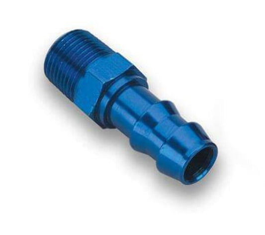 Earls Super Stock™ Straight -1/8 NPT Male to 1/4 Barb - 720142ERL