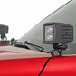 Fits Toyota Tacoma (2024) LED Light Kit; Ditch Mount; 2" Black Pair; Flood 72102