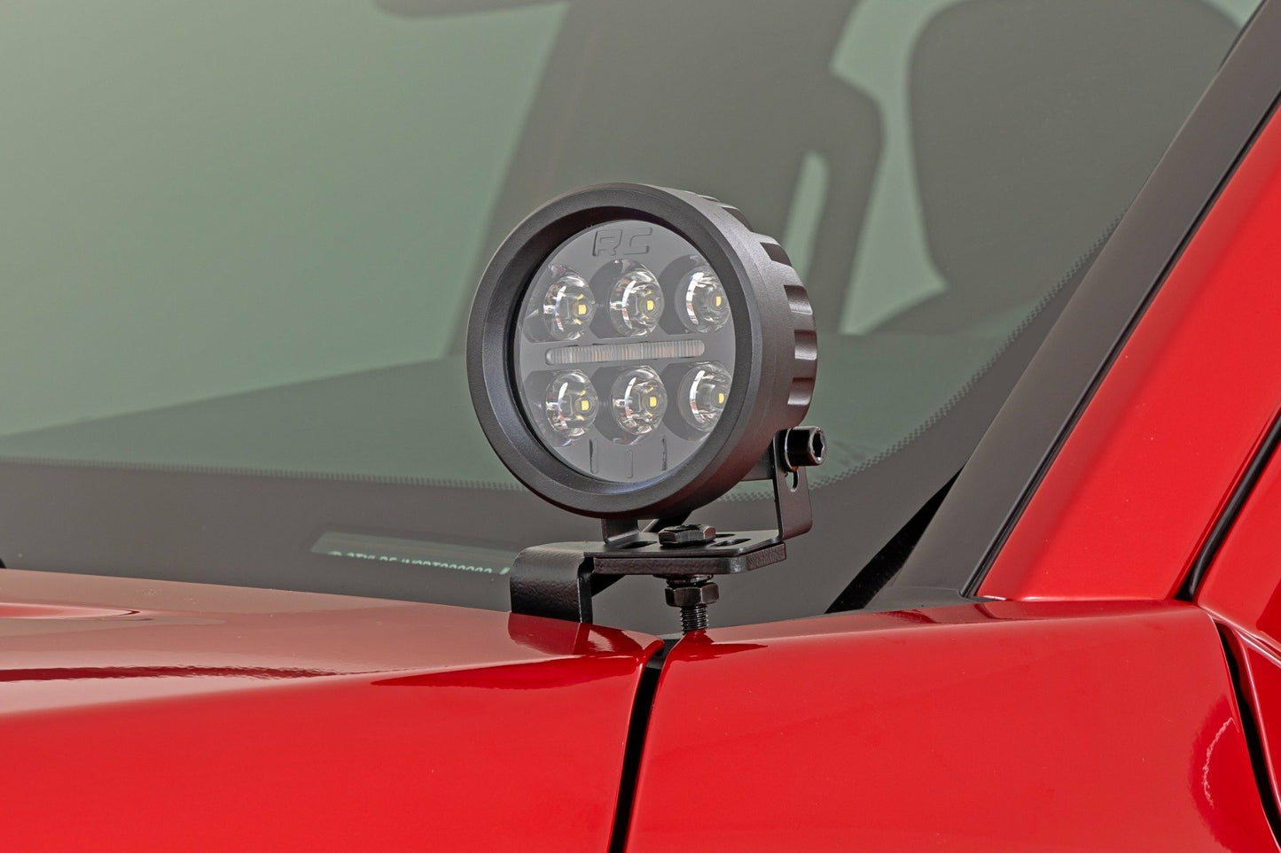 Fits Tacoma(2024) LED Light Ditch Mount Black Series Round 3.5" Amber DRL 72106