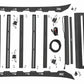 Fits Toyota Tacoma 2WD/4WD (2024) Roof Rack; 40" Black LED; 72110