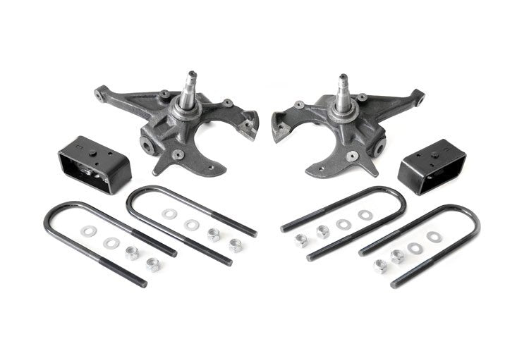 Fits Chevy/GMC Blazer/S15 Jimmy/Sonoma 2WD Lowering Kit; 2" FR; 2.5" RR; 724