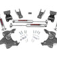 Fits Chevy C1500/K1500 Truck 2WD (88-99) Lowering Kit; 2" FR; 4" RR; 725.2