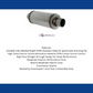 3.0 In/Out-6 Round Body-Moderate Sound; FlowFX Muffler; Flowmaster-72619