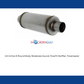 3.0 In/Out-6 Round Body-Moderate Sound; FlowFX Muffler; Flowmaster-72619