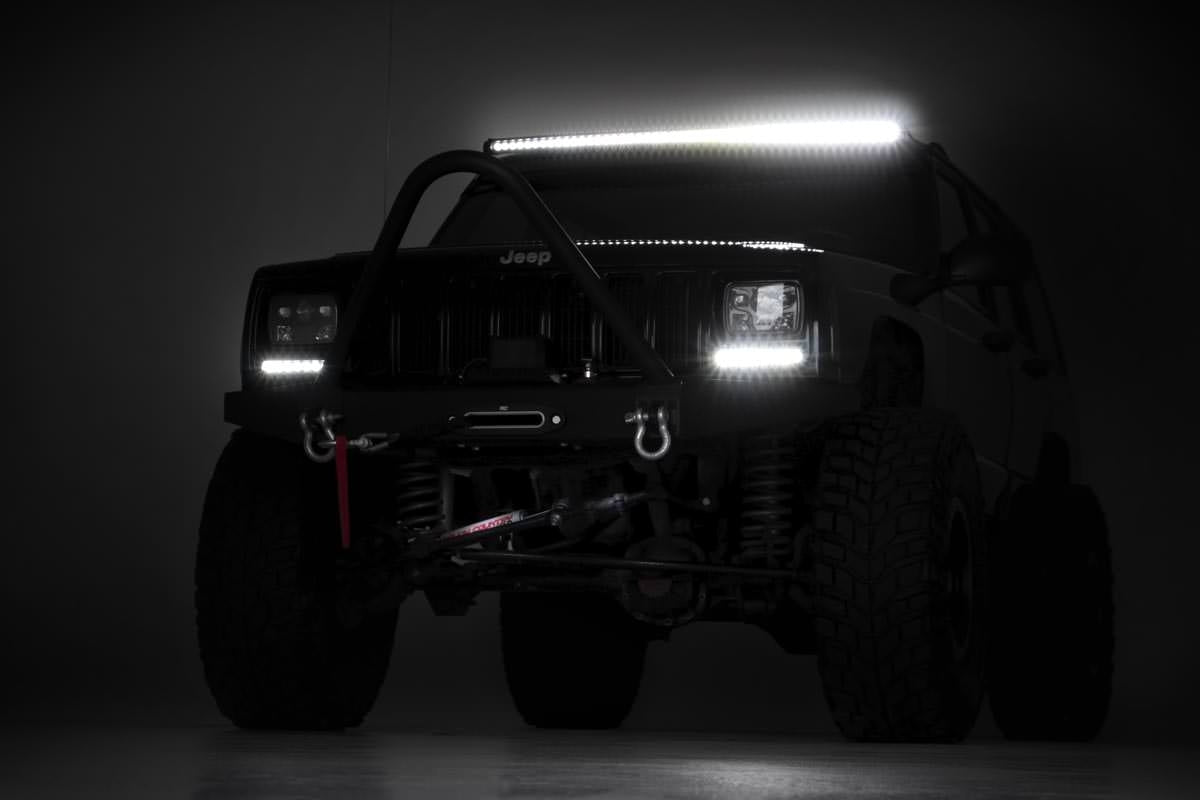 50 Inch Black Series LED Light Bar; Curved; Single Row 72750BL