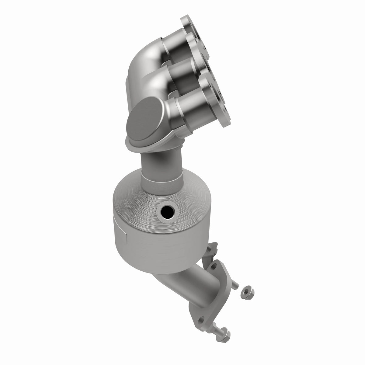 Catalytic Converter with Integrated Exhaust Manifold for HM Grade Federal / EPA Compliant Direct-Fit Manifold Catalytic