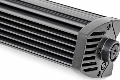 54 Inch Black Series LED Light Bar; Curved; Dual Row; Cool White DRL 72954BD