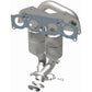 Catalytic Converter with Integrated Exhaust Manifold for HM Grade Federal / EPA Compliant Direct-Fit Manifold Catalytic