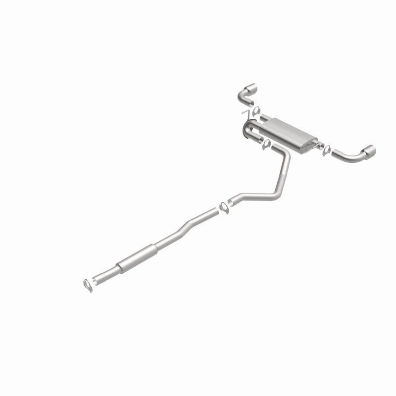 Fits 2014-2022 Jeep Cherokee 3.2L Direct-Fit Replacement Exhaust System 106-0767