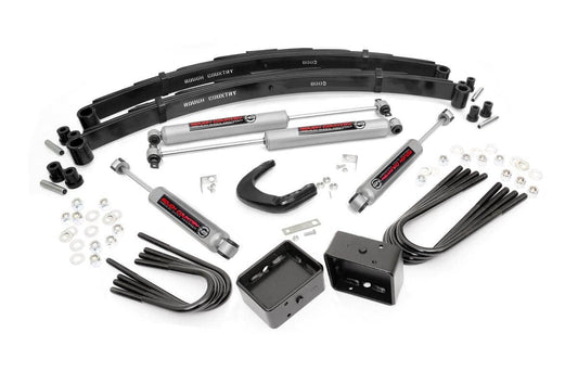 1987 Chevrolet V10 Suburban 4 Inch Lift Kit - Chevy/GMC C10/K10 C15/K15 Truck/Half-Ton Suburban/Jimmy (77-91) - 145.2