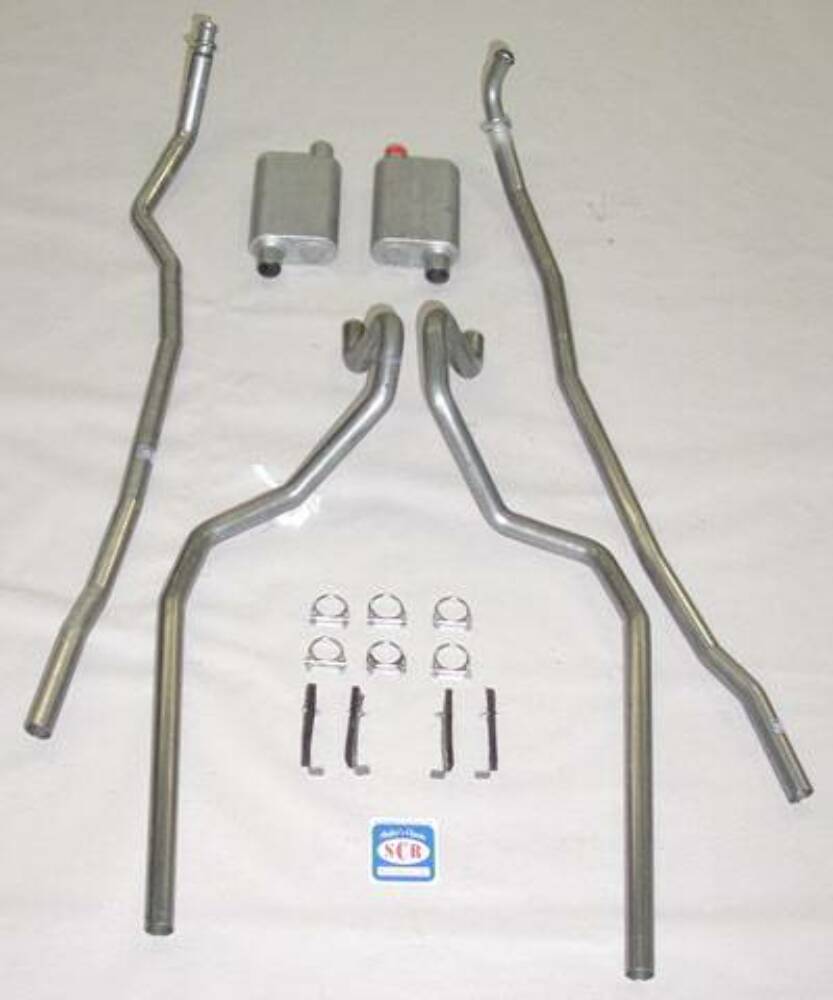 Fits 1965 - 1966 Chevrolet Full Size  Exhaust System 73032