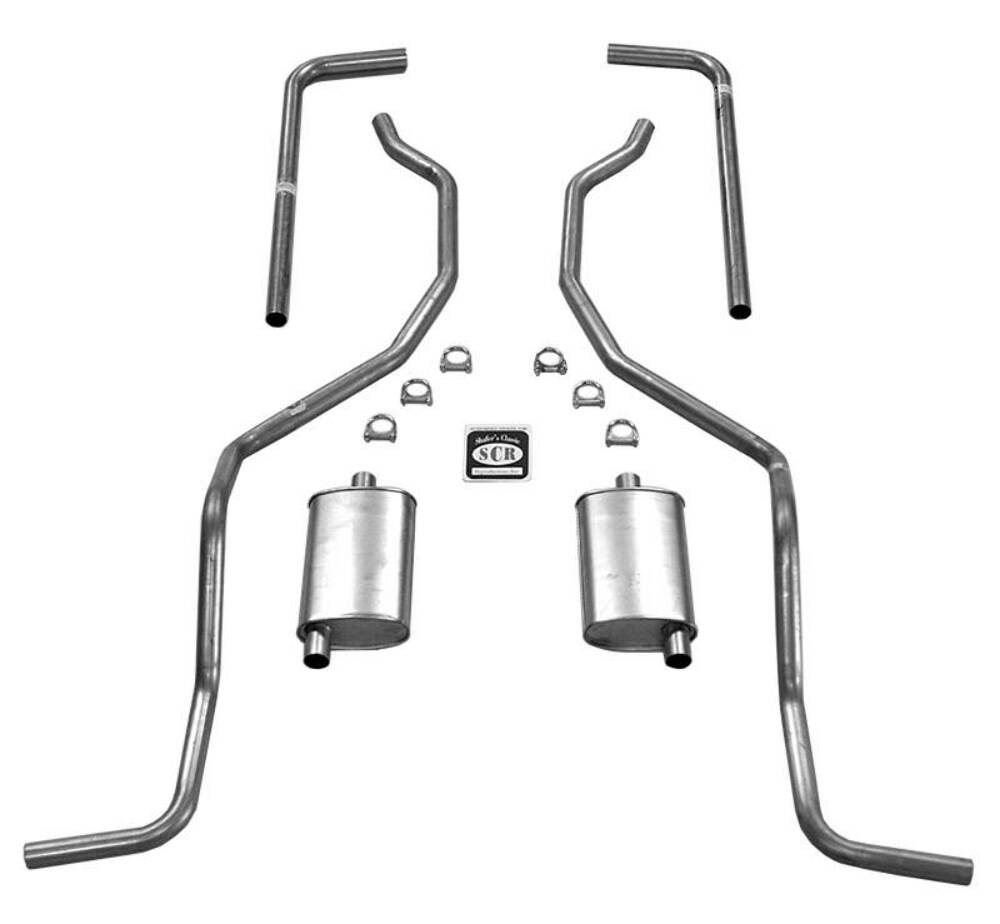 Fits 1960 - 1964 Chevrolet Full Size  Exhaust System 73045