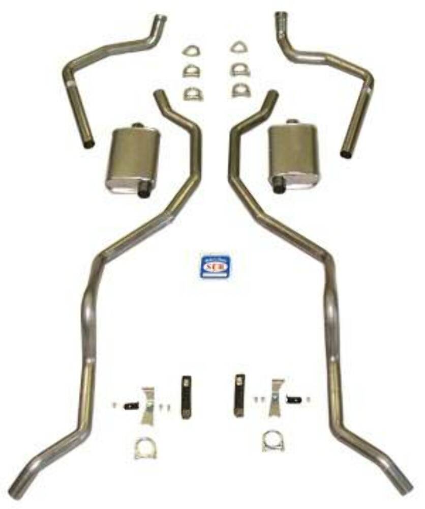 Fits 1962 - 1964 Chevrolet Full Size  Exhaust System 73054
