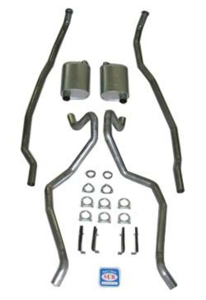 Fits 1965-66 Chevrolet Full Size Exhaust System 73063